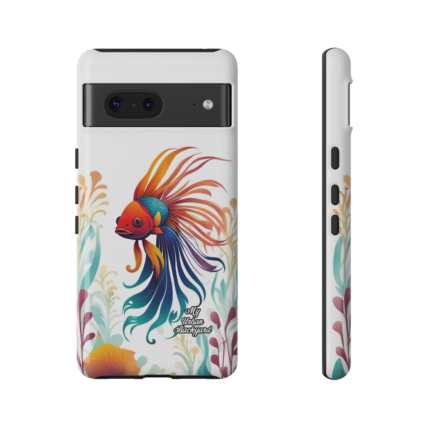 Colorful Betta Fish, Cell Phone Case - Apple, Samsung or Google Pixel