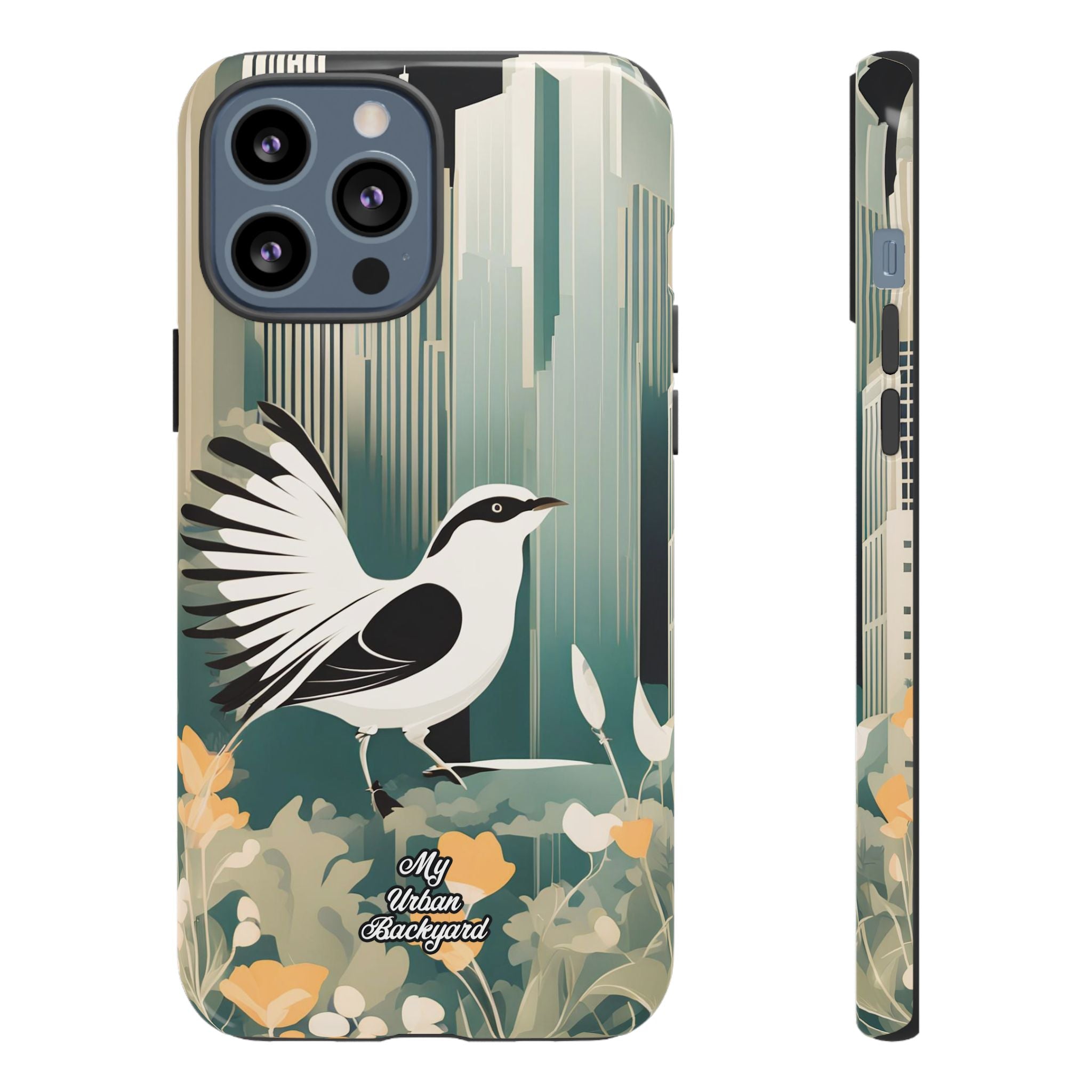 City Bird, Cell Phone Case - Apple iPhone, Samsung Galaxy, Google Pixel