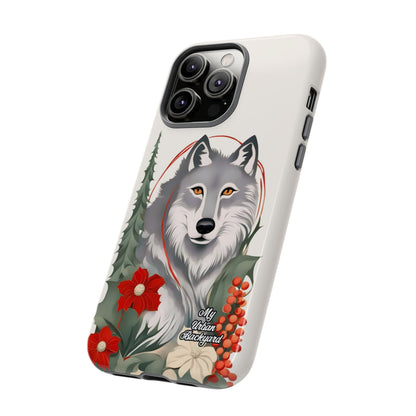 Winter Wolf, Cell Phone Case - Apple, Samsung or Google Pixel