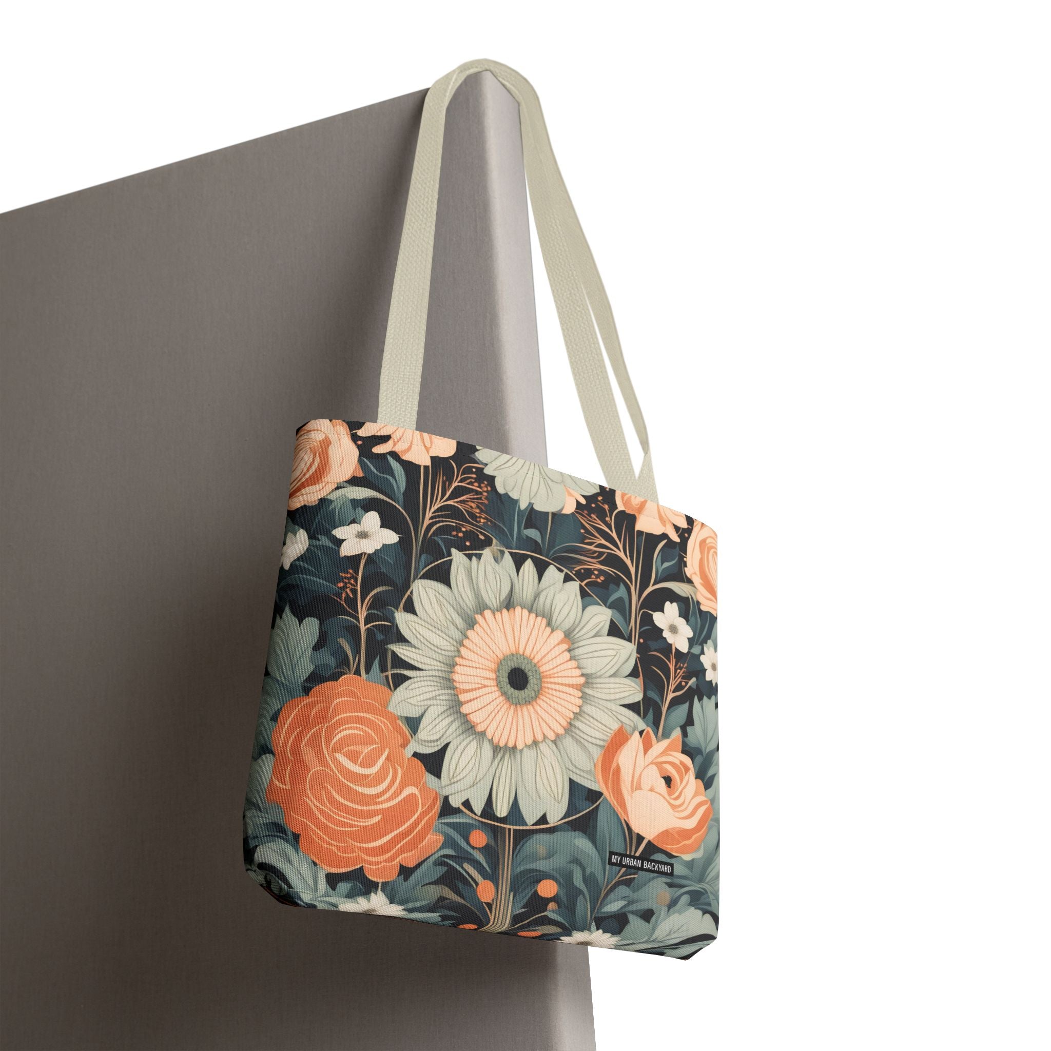 Wildflowers, Everyday Tote Bag w Cotton Handles