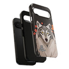 Art Deco Wolf, Cell Phone Case - Apple, Samsung, Google Pixel