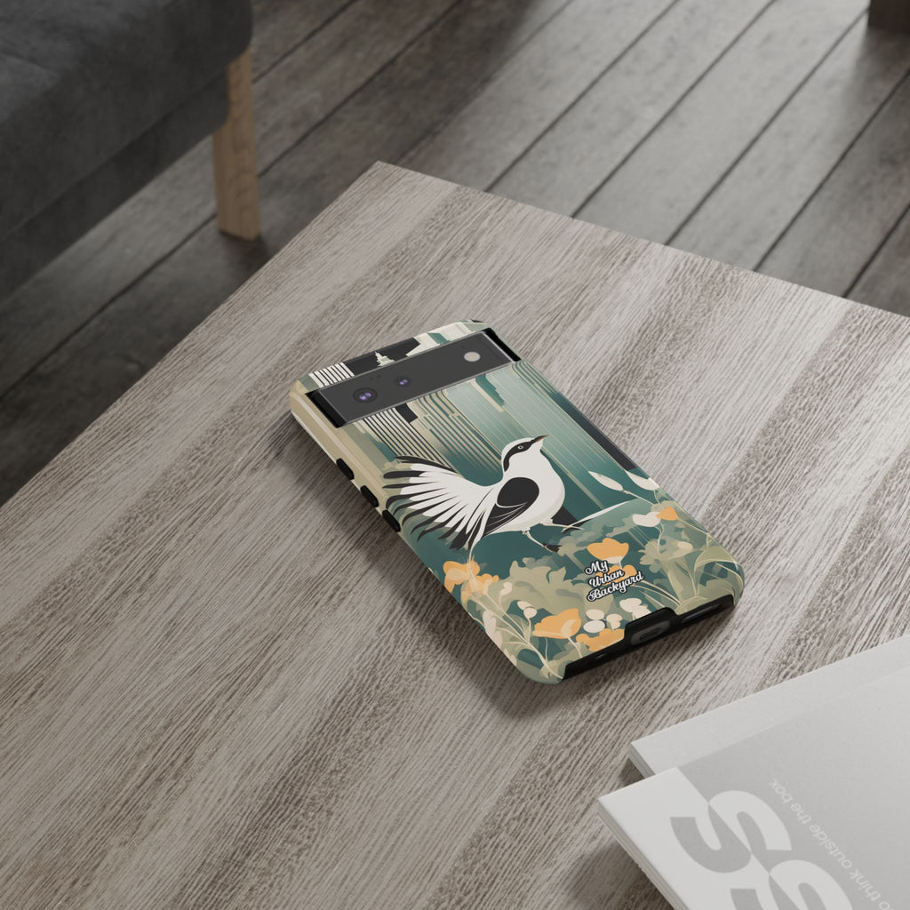 City Bird, Cell Phone Case - Apple iPhone, Samsung Galaxy, Google Pixel