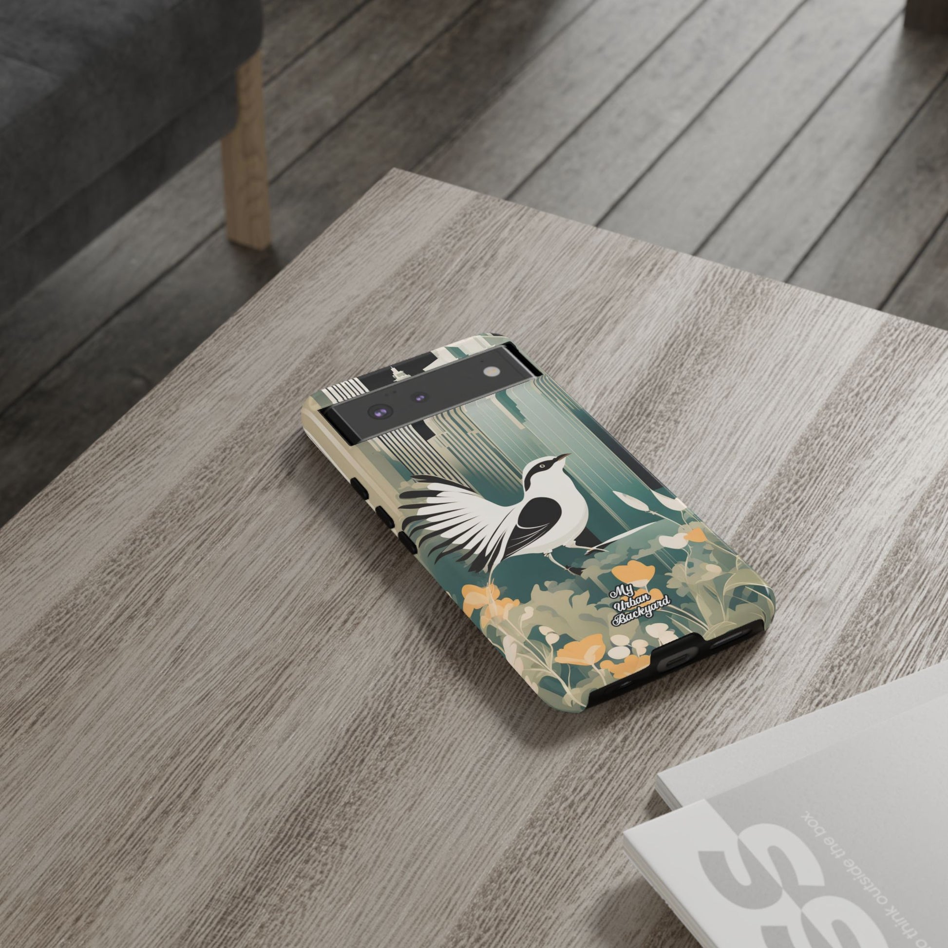 City Bird, Cell Phone Case - Apple iPhone, Samsung Galaxy, Google Pixel
