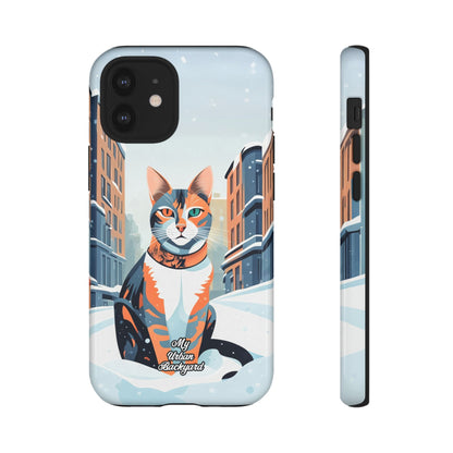 Claws Pawson in the Snow, Cell Phone Case - Apple, Samsung, or Google Pixel