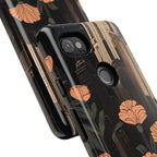 Urban Evening with Flowers, Cell Phone Case