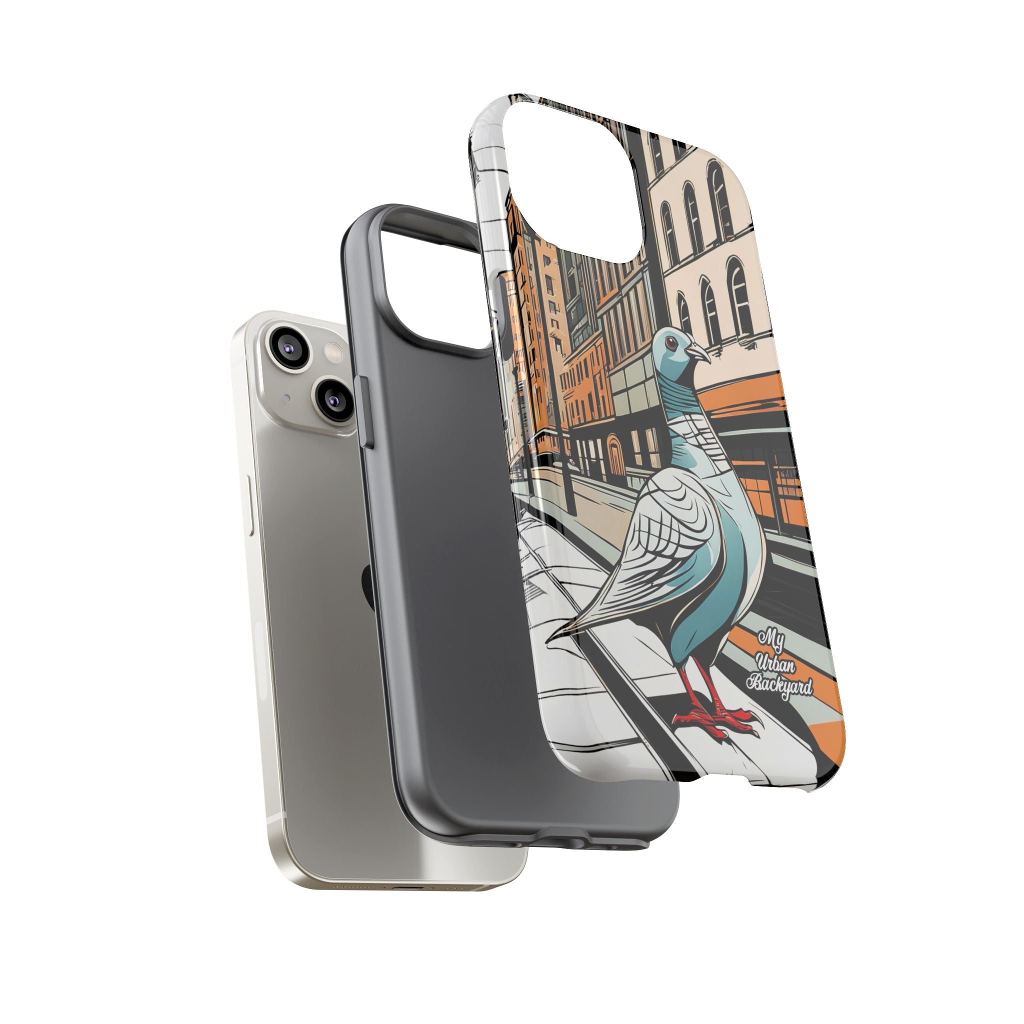 Pigeon on a City Street, Cell Phone Case - Apple, Samsung, Google Pixel