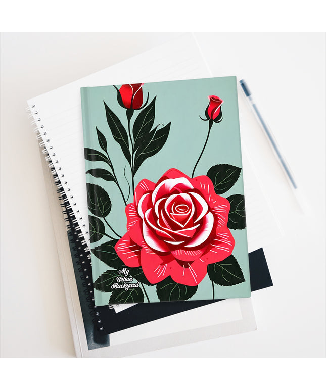 Red Roses, Hardcover Notebook Journal - Write in Style