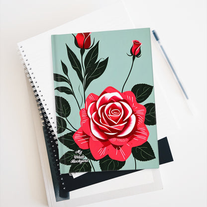 Red Roses, Hardcover Notebook Journal - Write in Style
