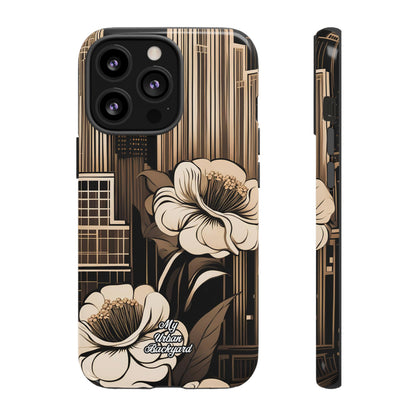 City Flowers, Cell Phone Case - Apple iPhone, Samsung Galaxy or Google Pixel