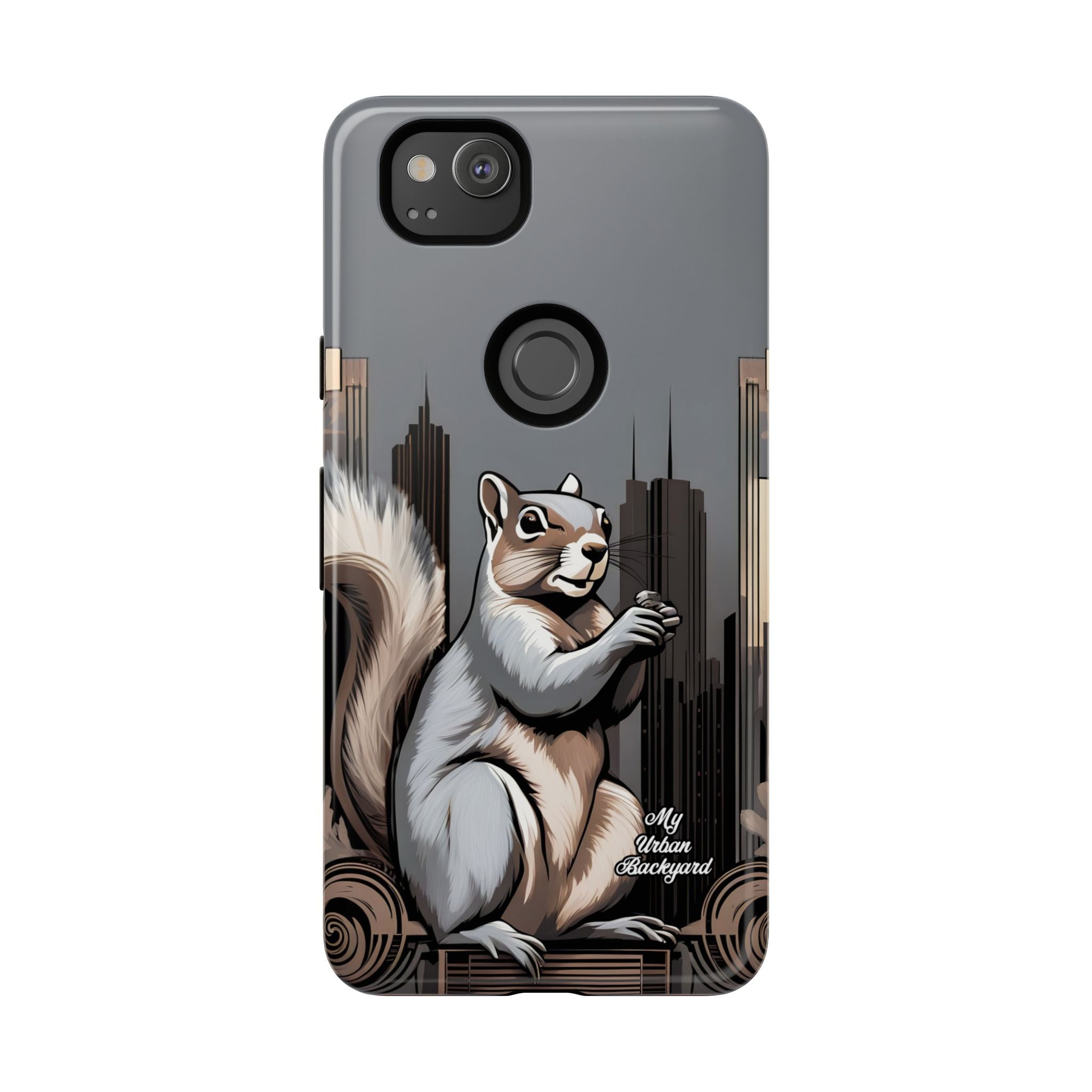 Urban Gray Squirrel, Cell Phone Case - Apple, Samsung, Google Pixel