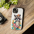 Raccoon with Glasses, Cell Phone Case - Apple, Samsung or Google Pixel