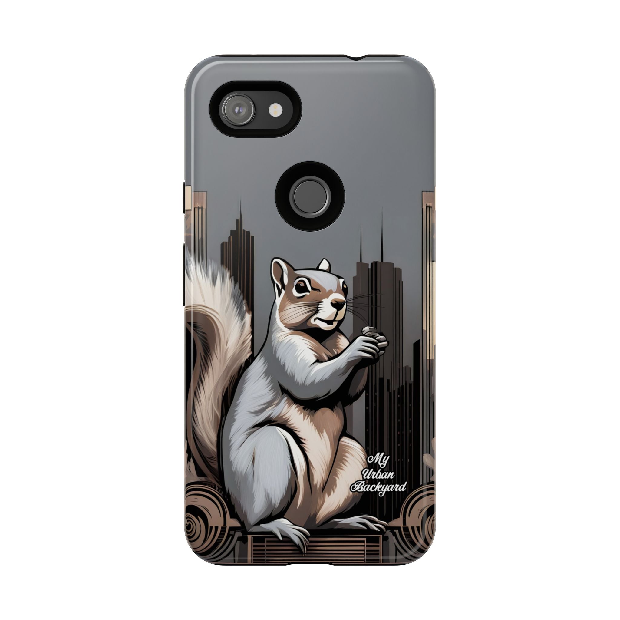 Urban Gray Squirrel, Cell Phone Case - Apple, Samsung, Google Pixel