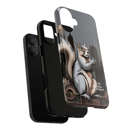 Urban Gray Squirrel, Cell Phone Case - Apple, Samsung, or Google Pixel