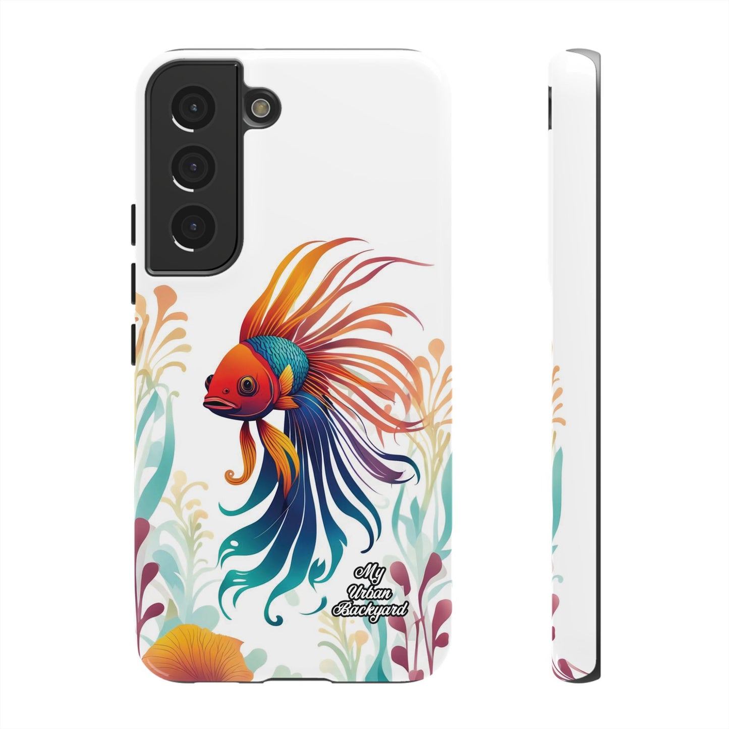 Colorful Betta Fish, Cell Phone Case - Apple, Samsung or Google Pixel