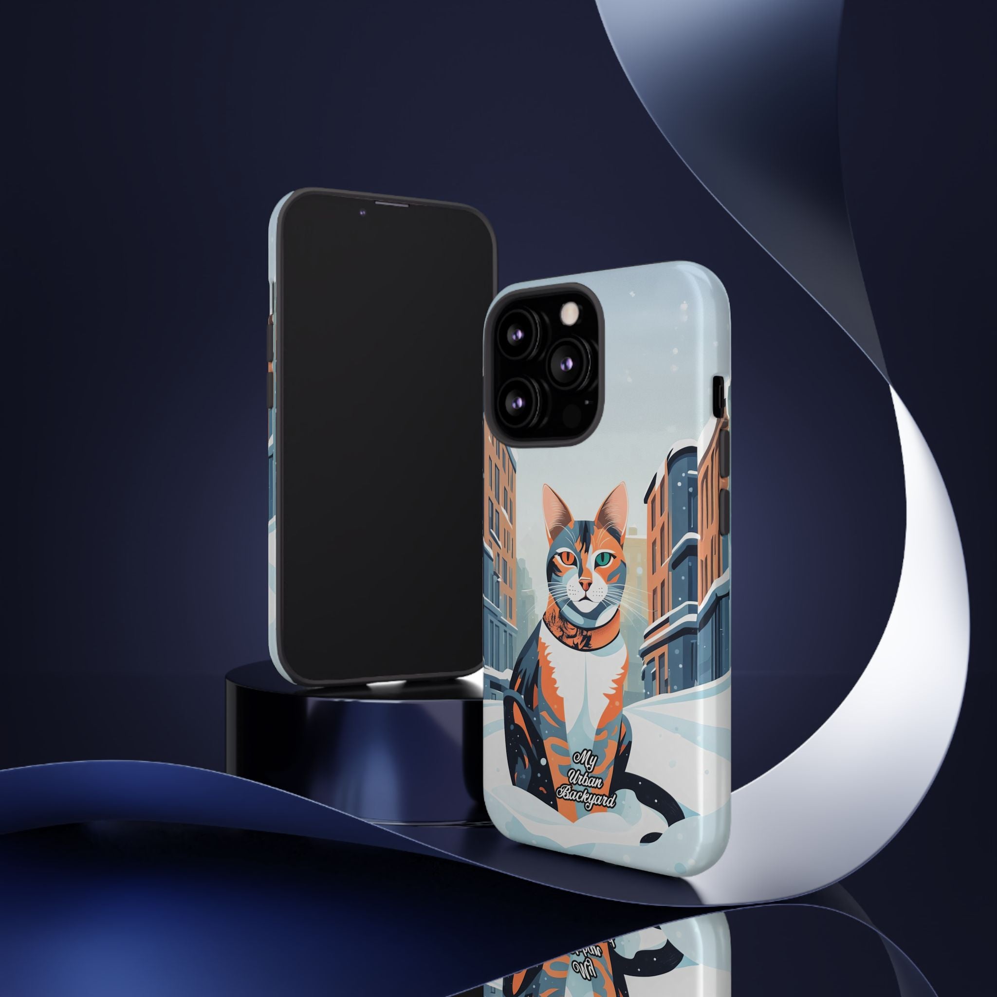 Claws Pawson in the Snow, Cell Phone Case - Apple, Samsung, Google Pixel