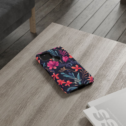 Night Blooming Wildflowers, Cell Phone Case - Apple, Samsung, or Google Pixel