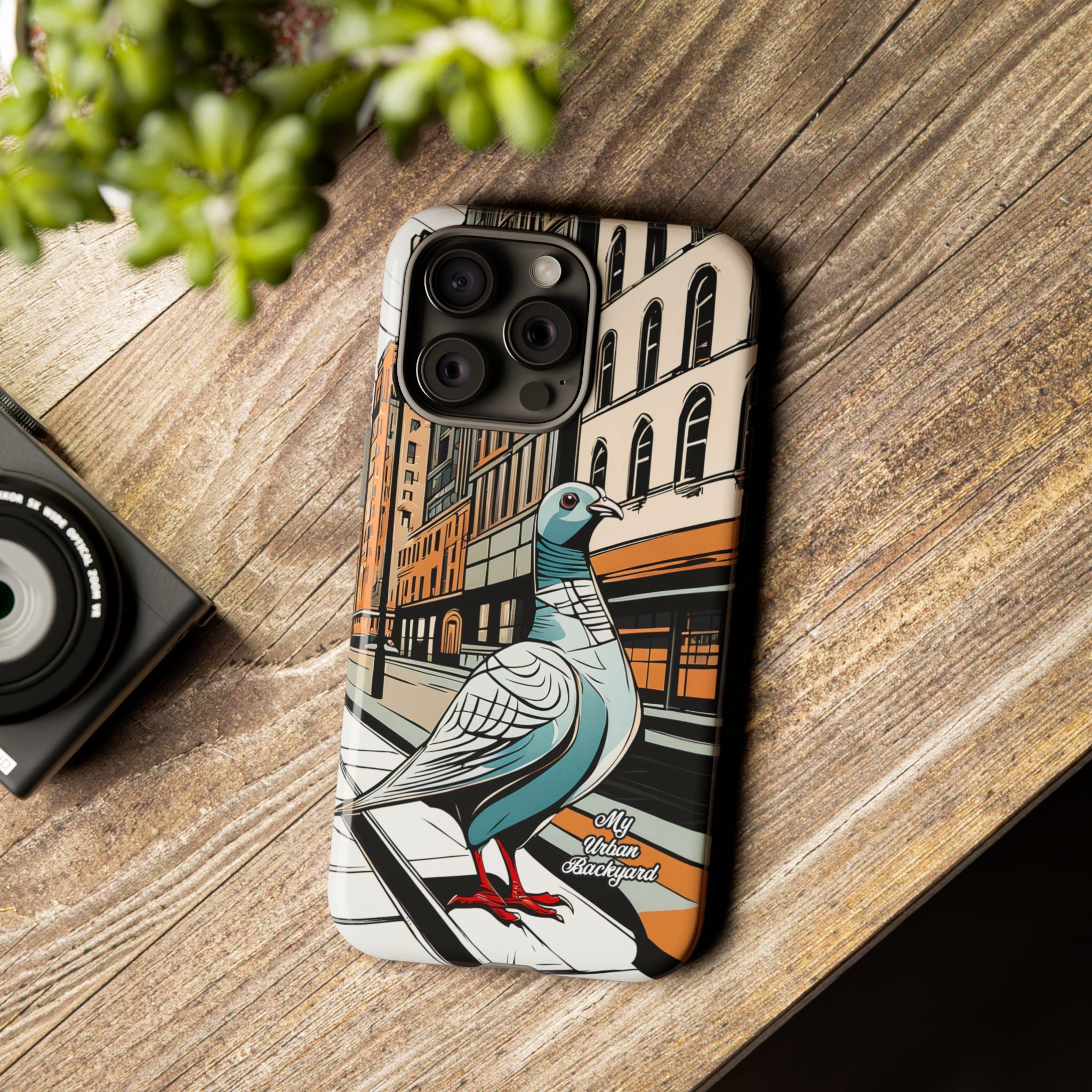 Pigeon on a City Street, Cell Phone Case - Apple, Samsung, Google Pixel