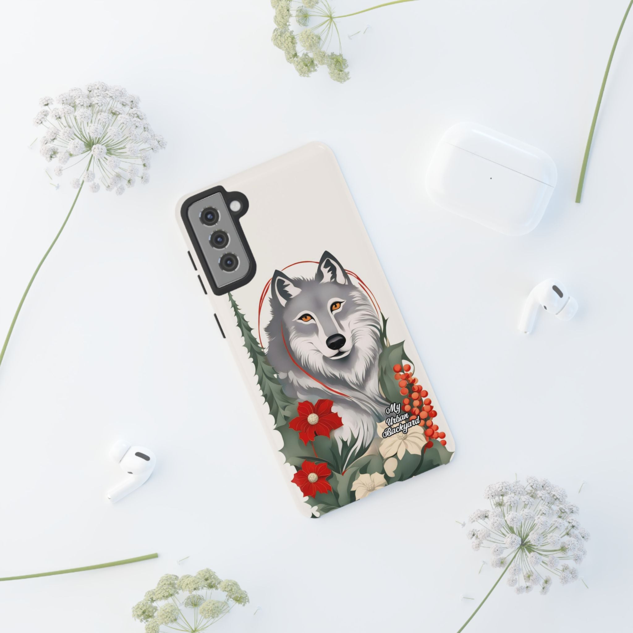 Winter Wolf, Cell Phone Case - Apple, Samsung, Google Pixel