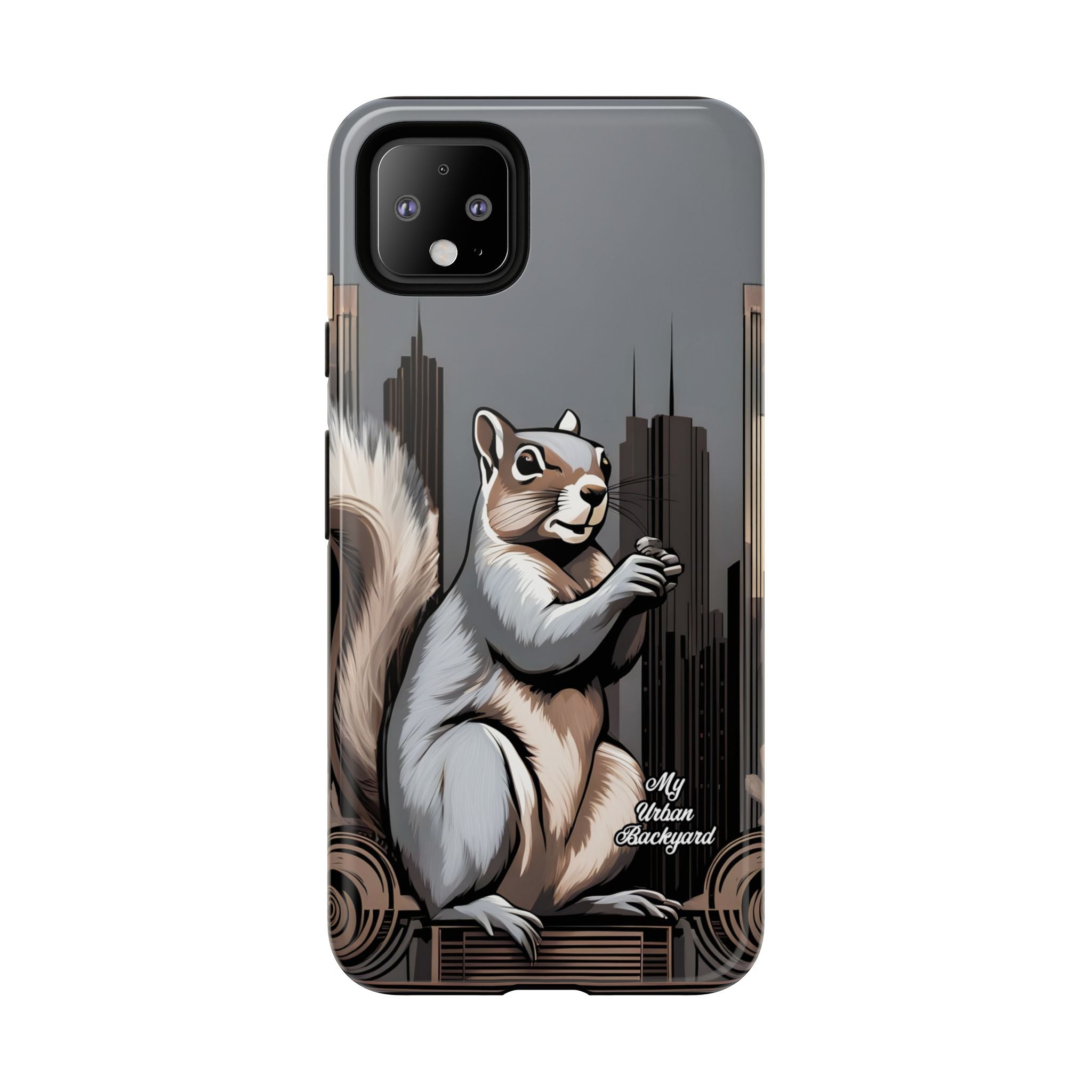 Urban Gray Squirrel, Cell Phone Case - Apple, Samsung, Google Pixel