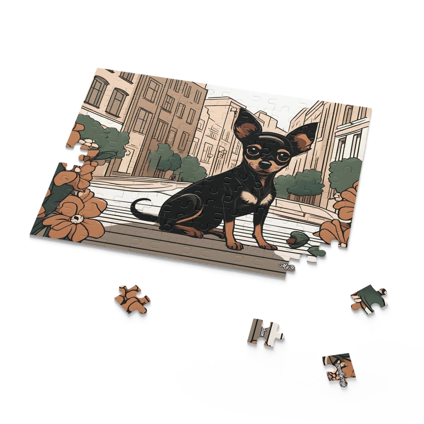 Ricky Barkley, Dog Jigsaw Puzzle, (120, 252, or 500-Piece)