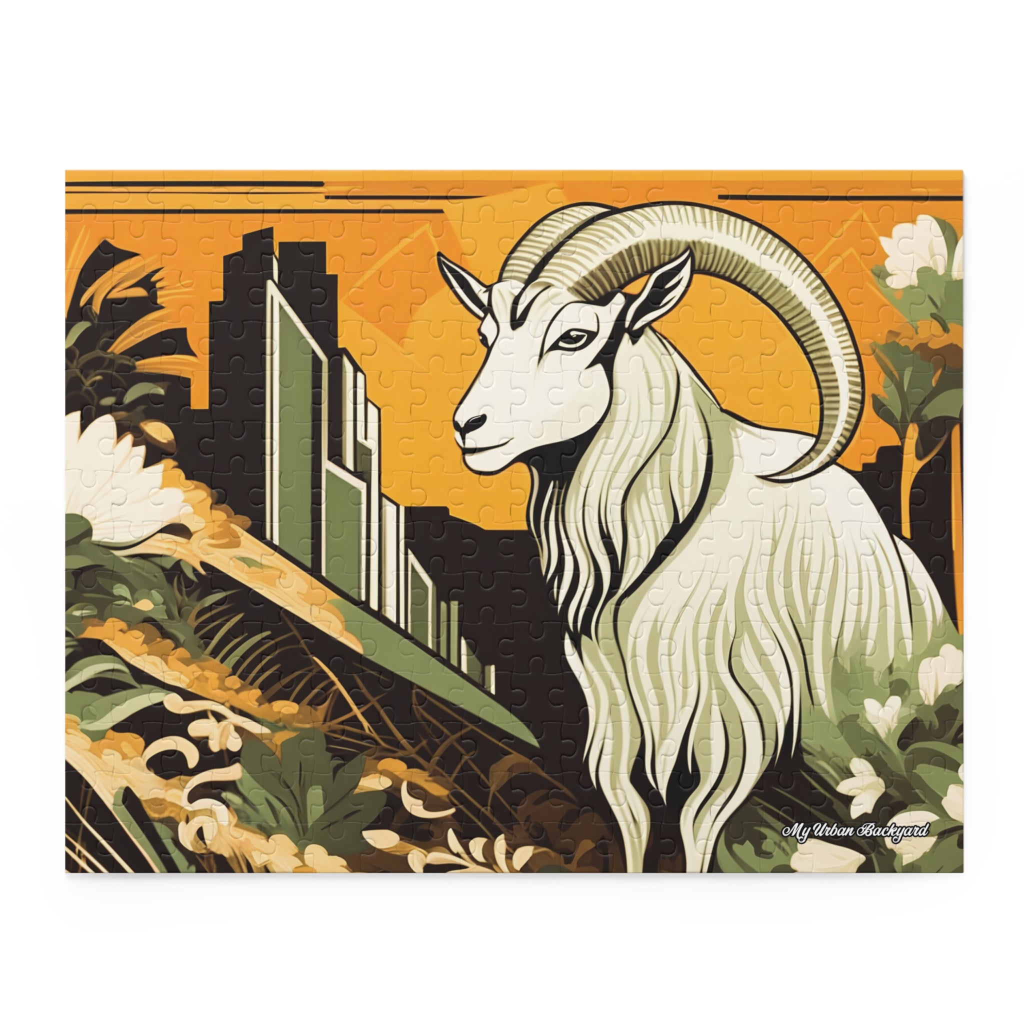 Urban Goat, Jigsaw Puzzle, (120, 252, or 500-Piece)