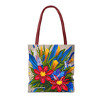 Vibrant Wildflowers Tote Bag with Cotton Handles For Everyday Use, 3 Sizes