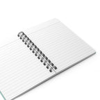 Floral Cat Spiral Journal