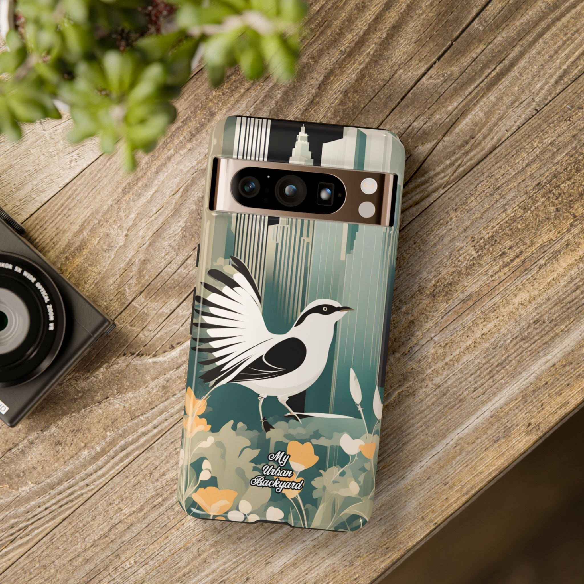 City Bird, Cell Phone Case - Apple iPhone, Samsung Galaxy, Google Pixel