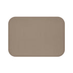 Taupe Memory Foam Bath Mat — Soft Absorbent Bathroom Rug, 2 sizes