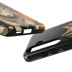 Wolf with Flowers, Animal Cell Phone Case - Apple, Samsung, Google Pixel