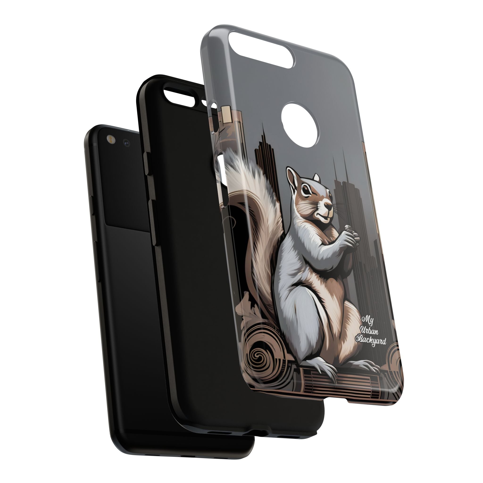 Urban Gray Squirrel, Cell Phone Case - Apple, Samsung, Google Pixel