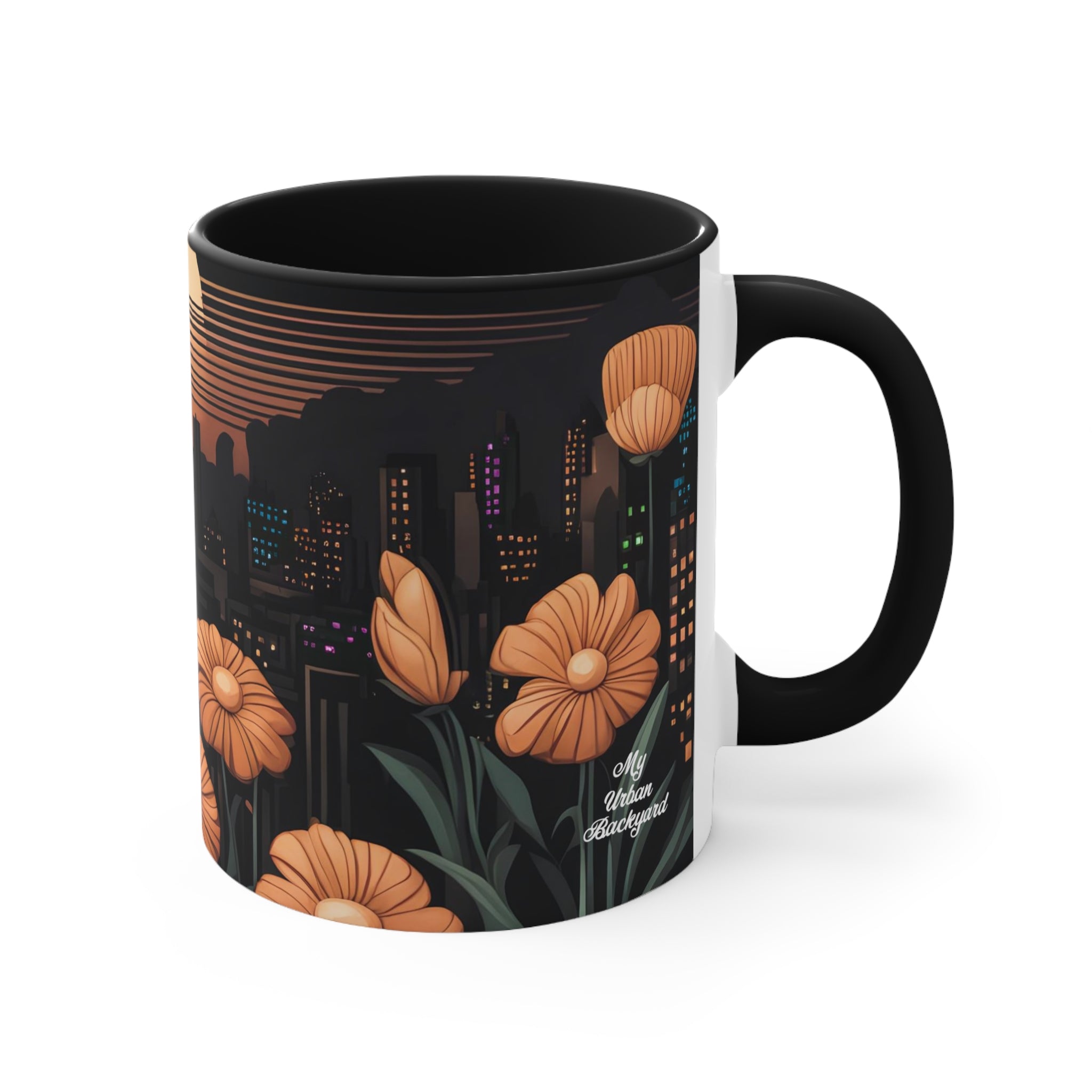 Urban Sunset, Ceramic Coffee Mug