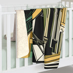Bird in the City, Sherpa Fleece Blanket