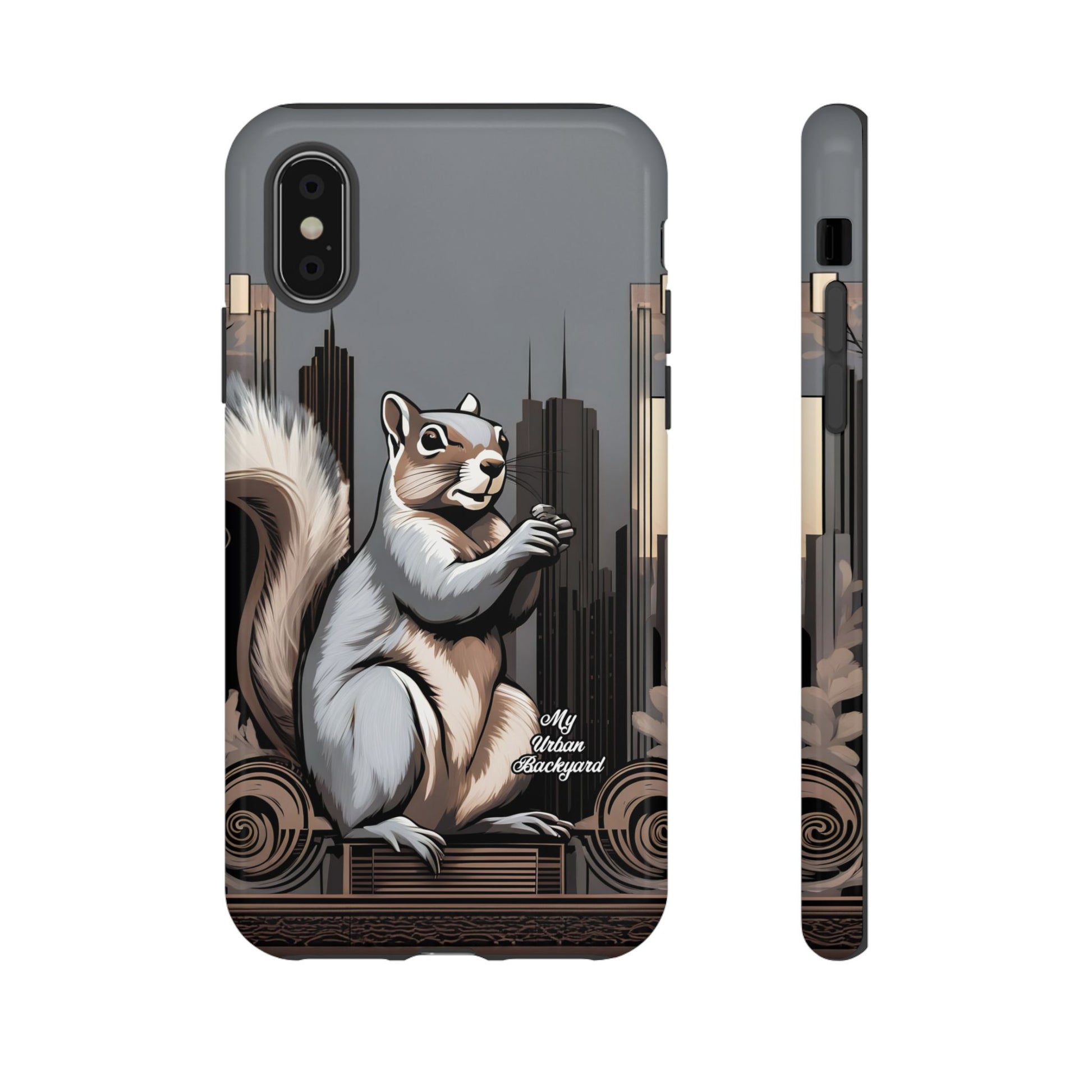 Urban Gray Squirrel, Cell Phone Case - Apple, Samsung, Google Pixel