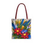 Vibrant Wildflowers Tote Bag with Cotton Handles For Everyday Use, 3 Sizes
