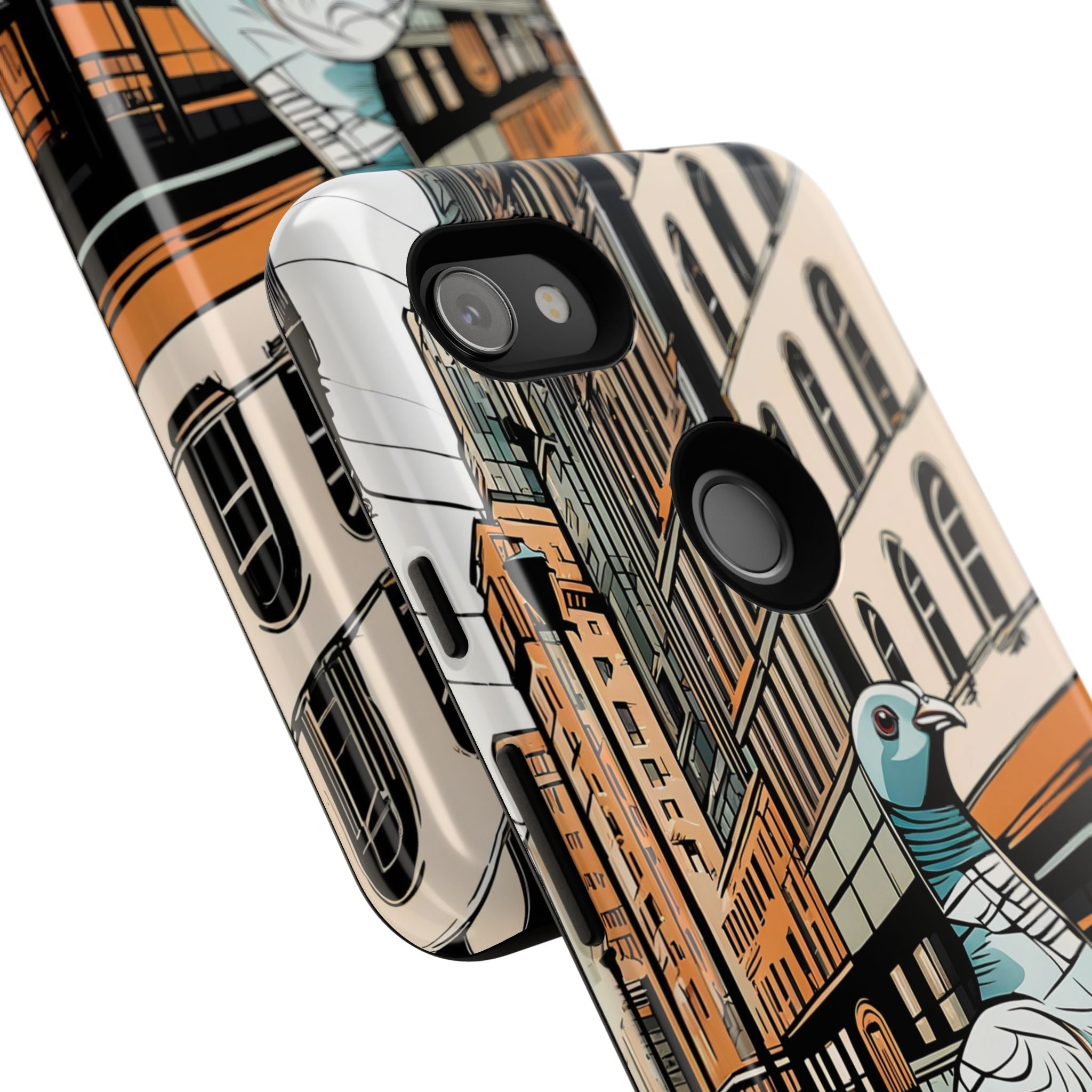 Pigeon on a City Street, Cell Phone Case - Apple, Samsung, Google Pixel