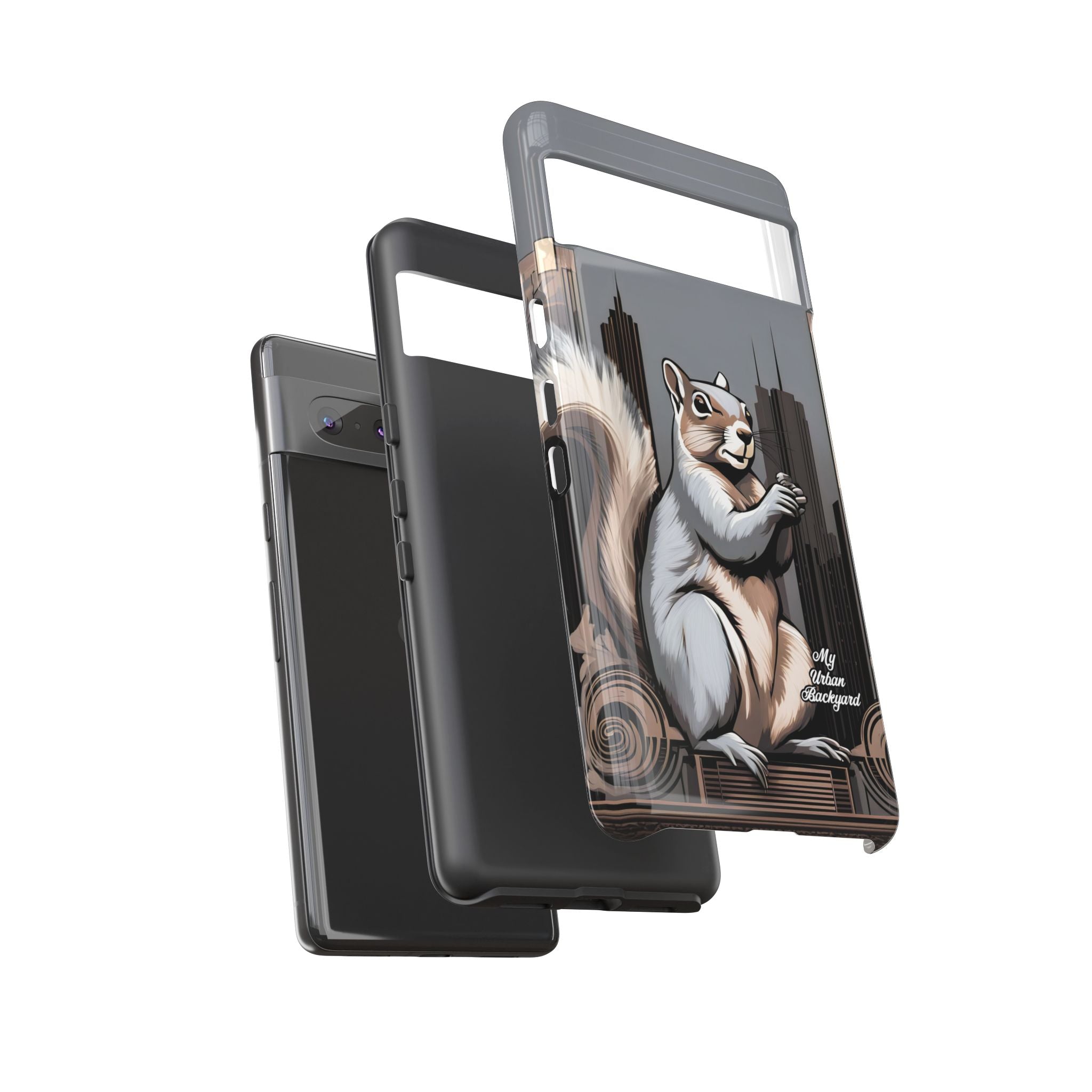 Urban Gray Squirrel, Cell Phone Case - Apple, Samsung, Google Pixel