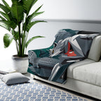 Cinderhowl, Wolf Sherpa Fleece Blanket