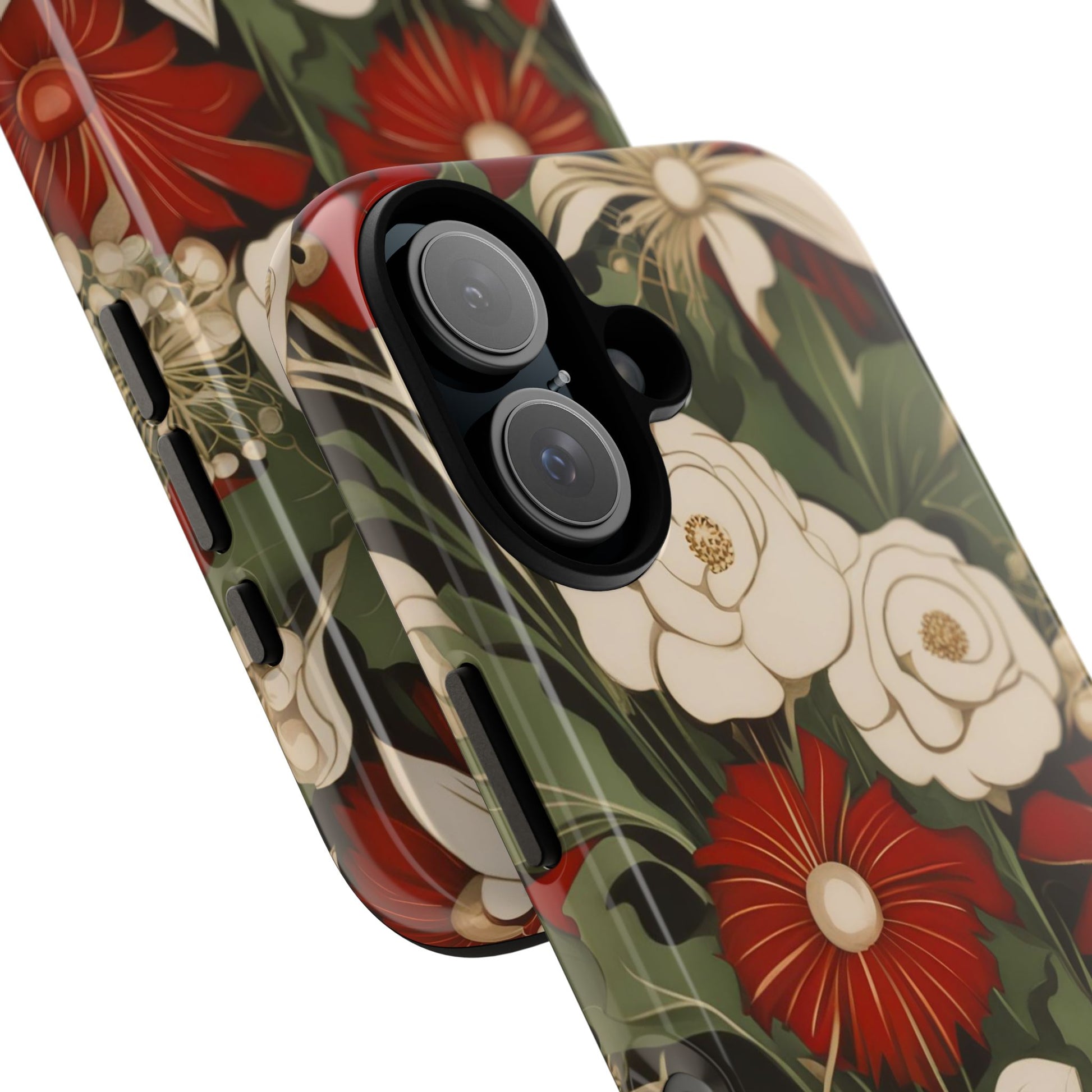 Holiday Flowers, Cell Phone Case - Apple, Samsung, Google Pixel