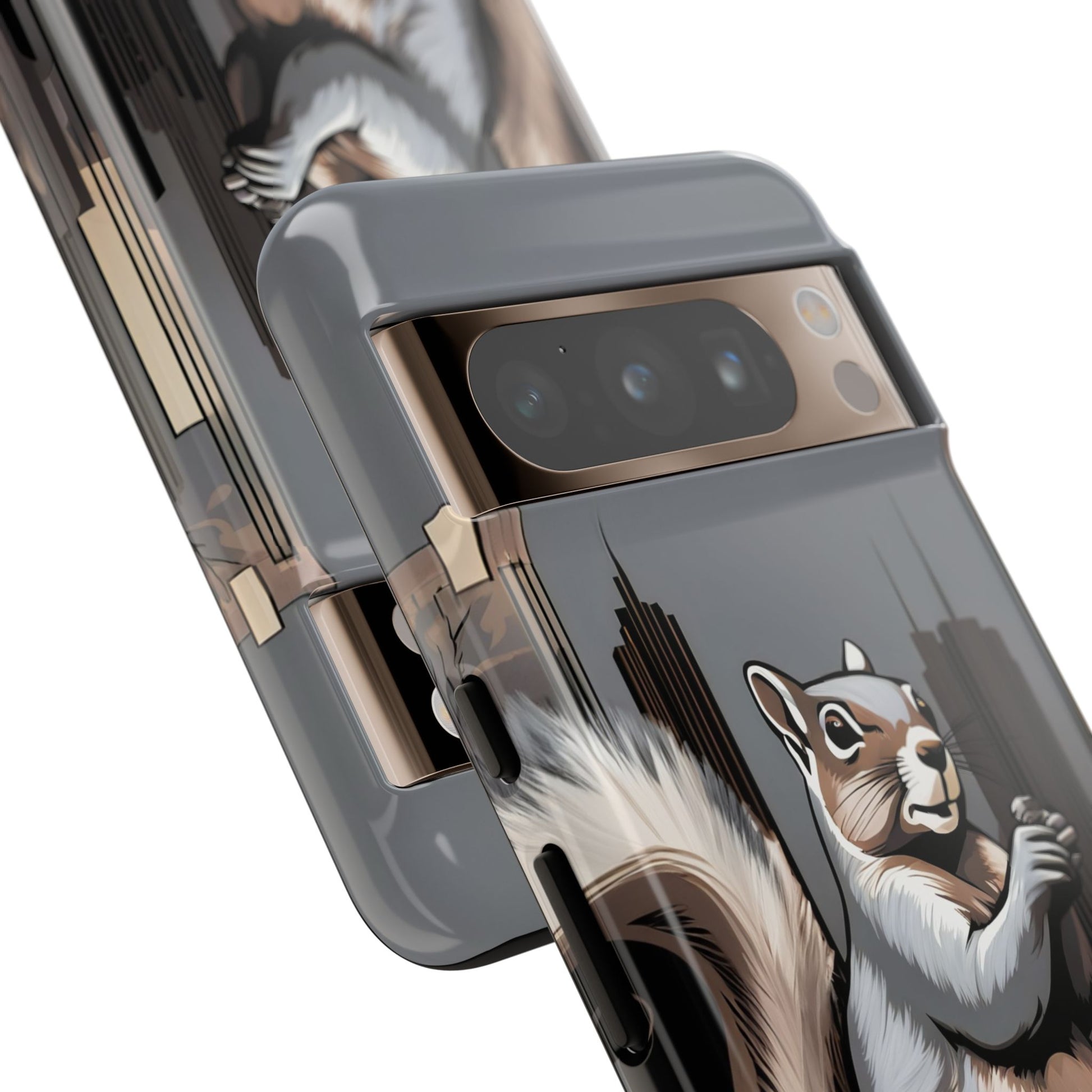Urban Gray Squirrel, Cell Phone Case - Apple, Samsung, Google Pixel