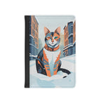 Claws Pawson, Winter Cat Passport Cover