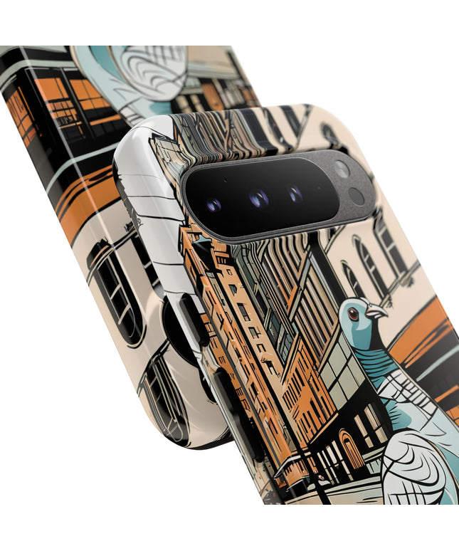 Pigeon on a City Street, Cell Phone Case - Apple, Samsung, Google Pixel