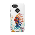 Colorful Betta Fish, Cell Phone Case - Apple, Samsung or Google Pixel