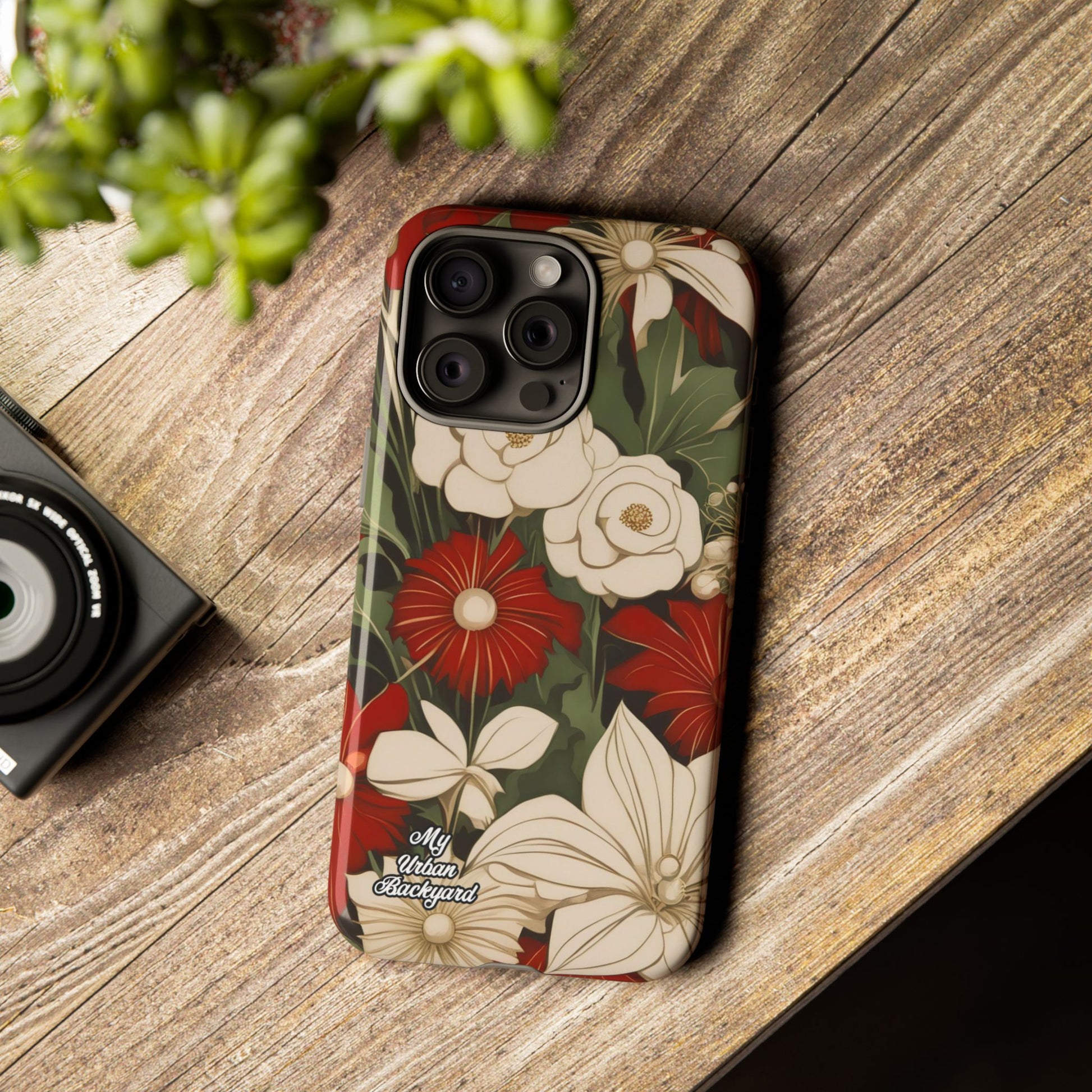 Holiday Flowers, Cell Phone Case - Apple, Samsung, Google Pixel