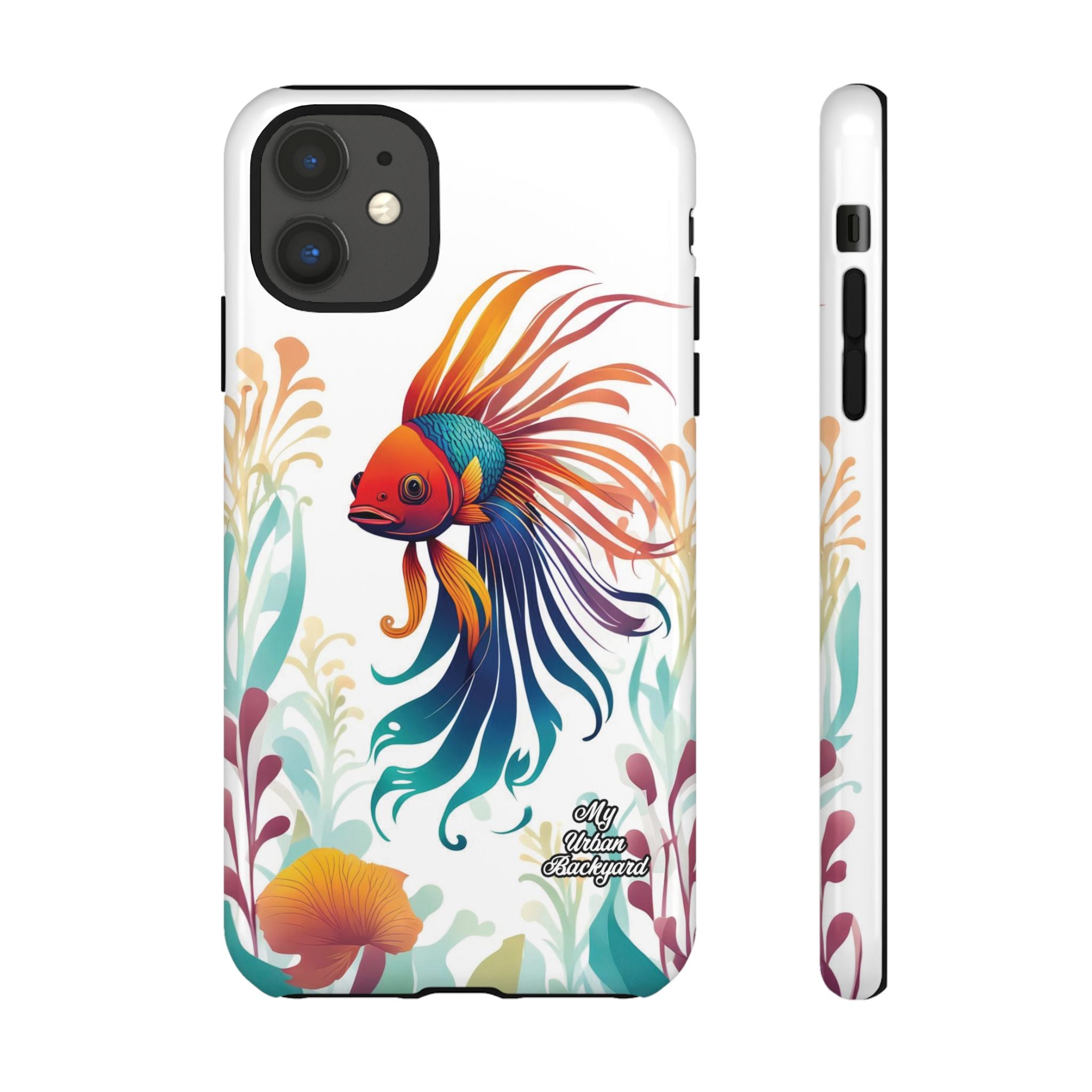 Colorful Betta Fish, Cell Phone Case - Apple, Samsung or Google Pixel