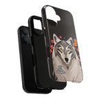 Art Deco Wolf, Cell Phone Case - Apple, Samsung, Google Pixel