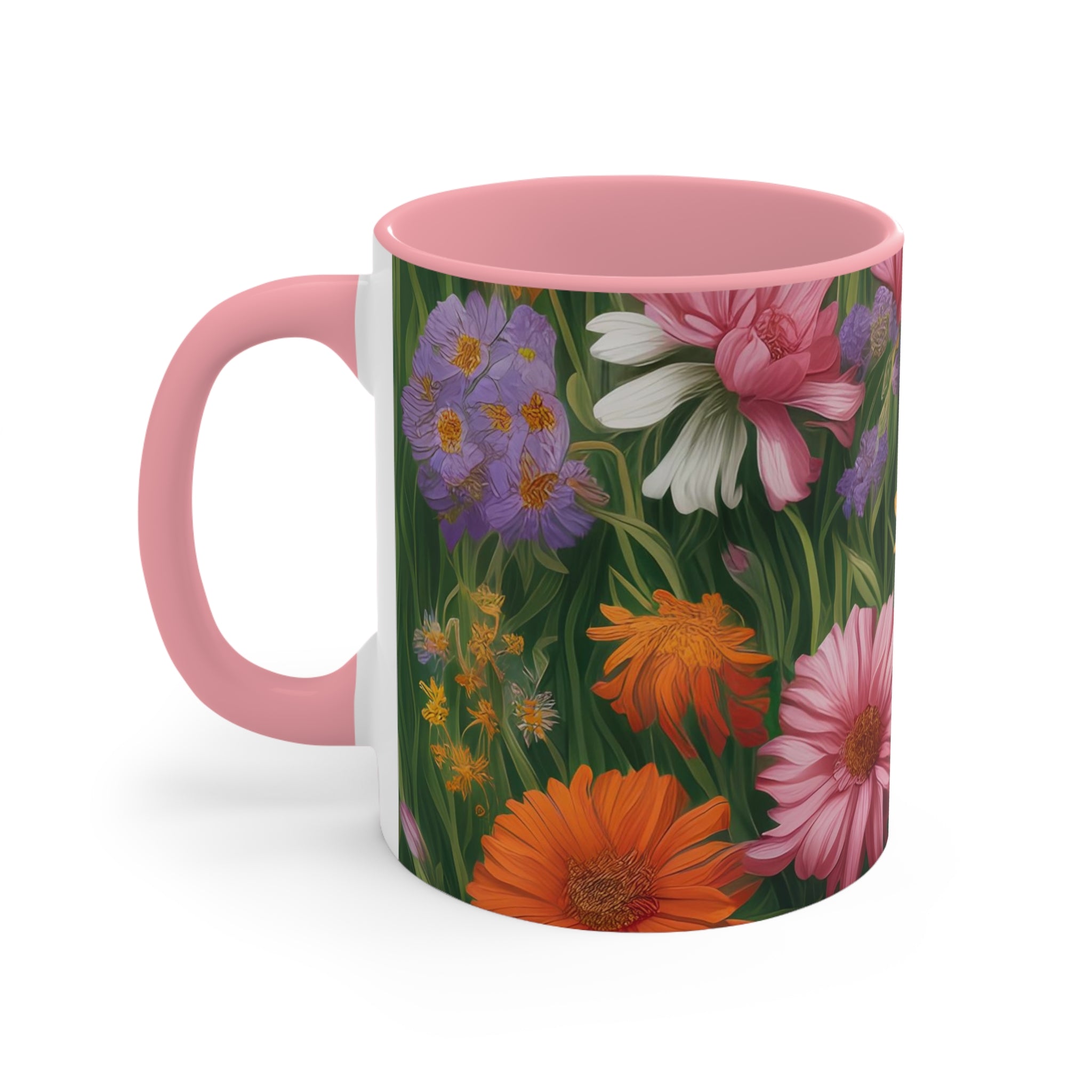 Wildflower Field, Ceramic Coffee Mug