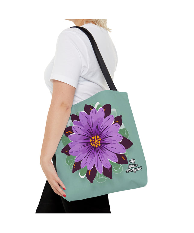 Purple Flower, Tote Bag for Everyday Use - Durable and Functional