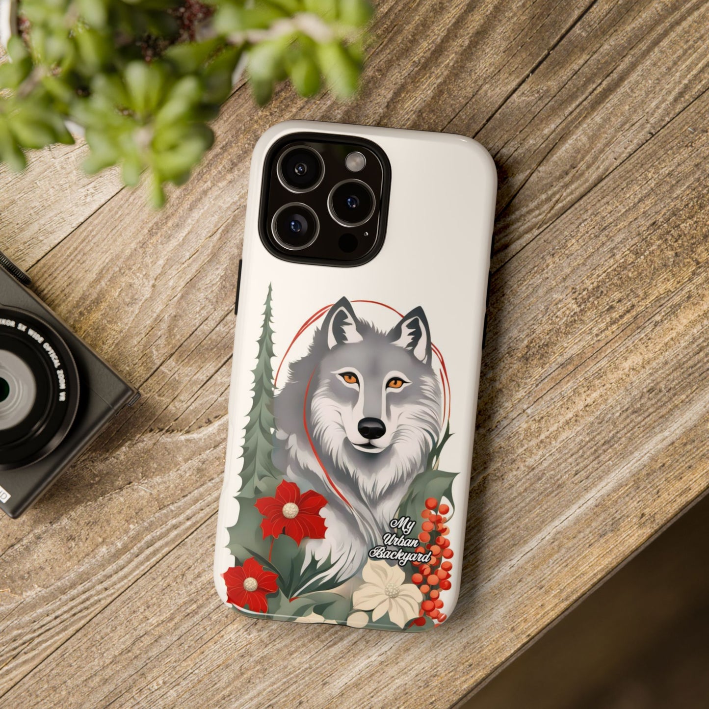 Winter Wolf, Cell Phone Case - Apple, Samsung or Google Pixel