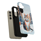 Claws Pawson in the Snow, Cell Phone Case - Apple, Samsung, Google Pixel